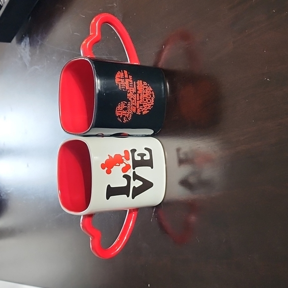 Disney Other - Set of 2 Disney Mickey Mouse Mugs